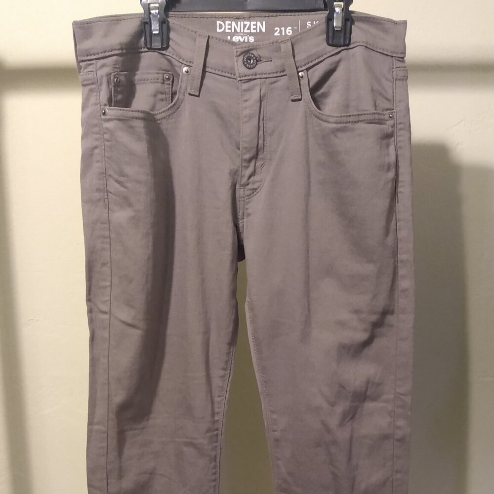 Denizen from Levi's - 216 skinny fit soft stretch jeans - 32 x 30 - medium gray